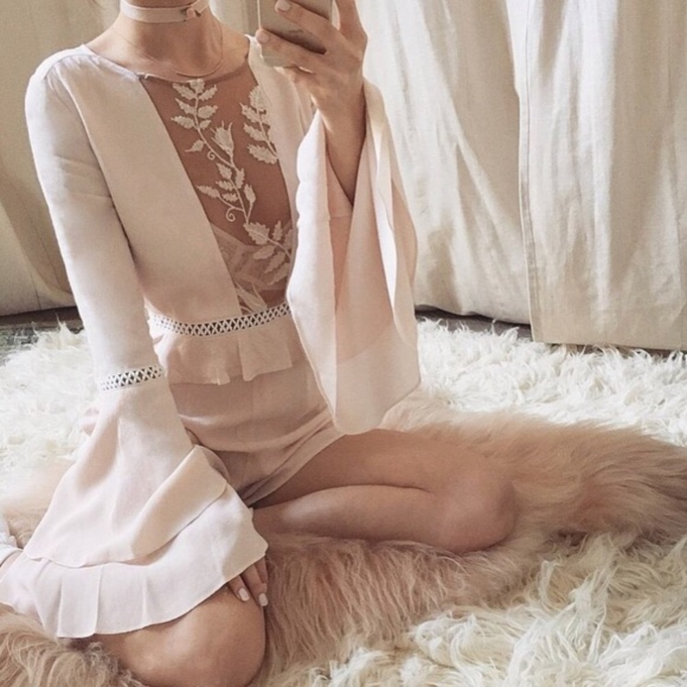 🍋For Love And Lemons Emelia Romper M